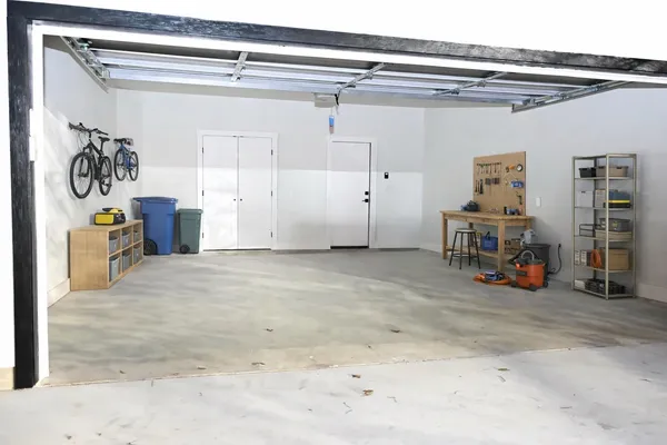 a view of storage and utility room