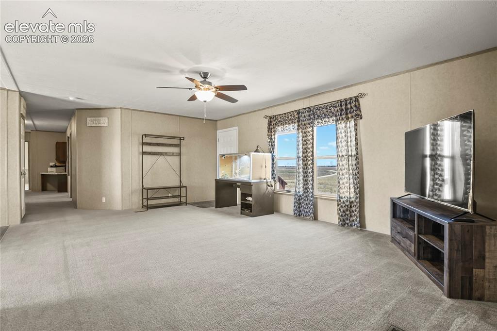 22280 Jones Road Peyton, CO 80831 - Photo 5 of 47 a view of a livingroom with a fireplace