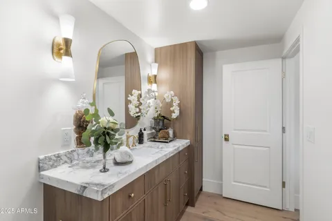 a outdoor living space with furniture and garden