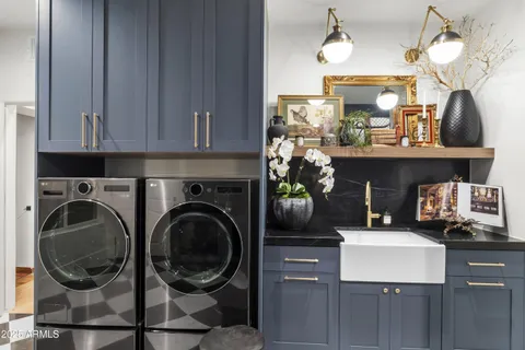 a aerial view of a house