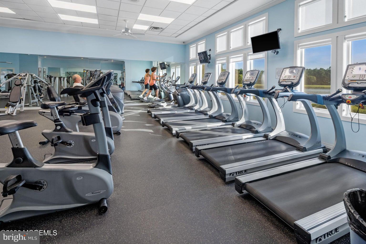 11 Ripple Terrace Barnegat, NJ 08005 - Photo 54 of 64 a view of a room with gym equipment