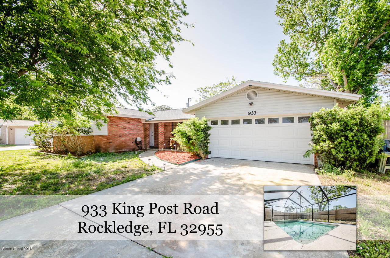 933 Kings Post Road Rockledge, FL 32955 - Photo 1 of 15 933 Kings Post ~ front view