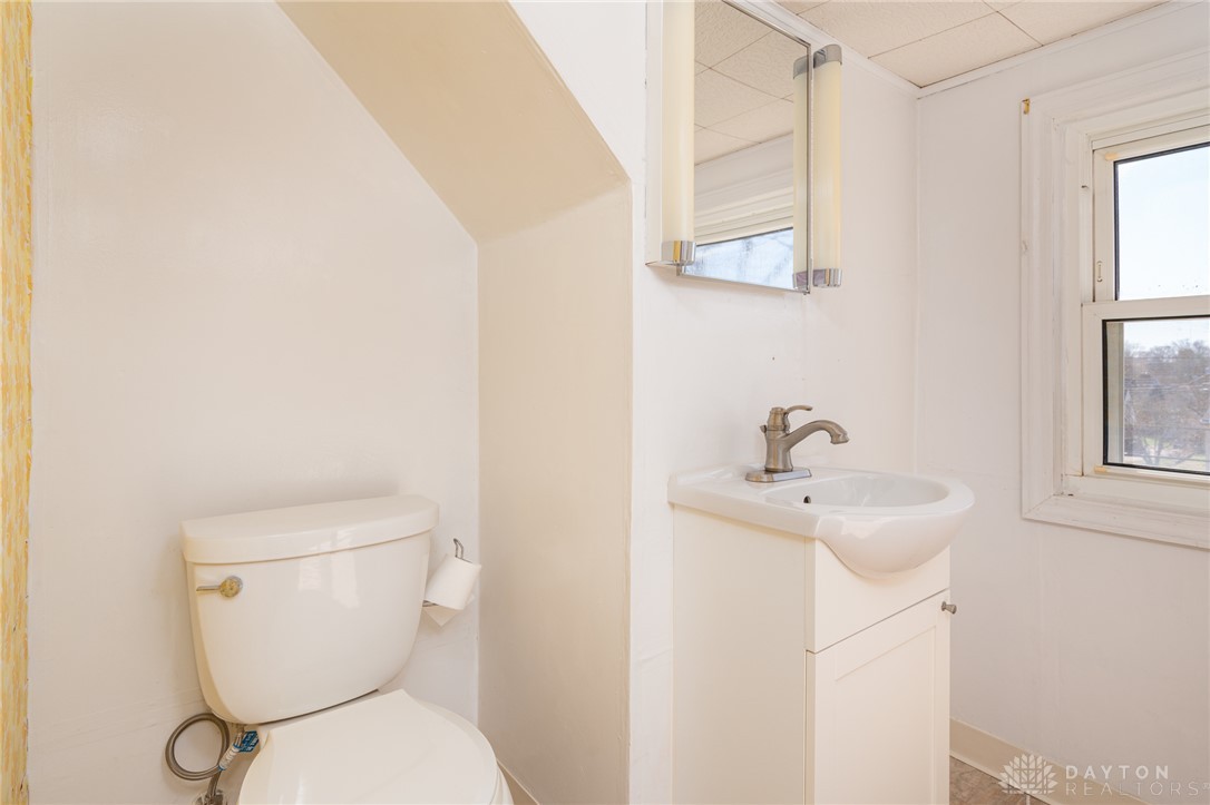 326 North Bromfield Road Kettering, OH 45429 - Photo 21 of 30 This clean and bright bathroom features a functional vanity and window for natural light.