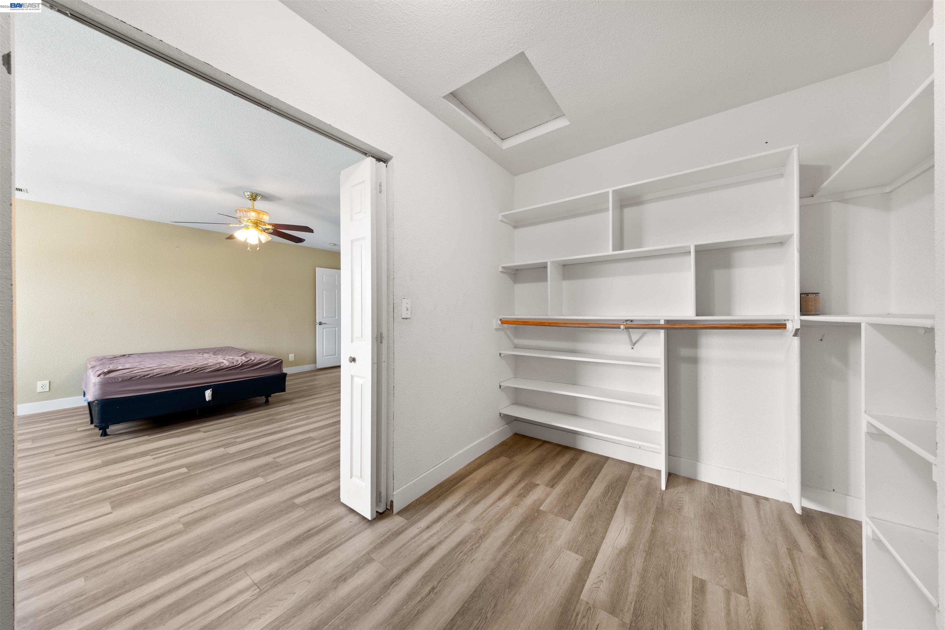 2102 Overhill Road Concord, CA 94520 - Photo 38 of 38 a view of walk in closet with empty racks