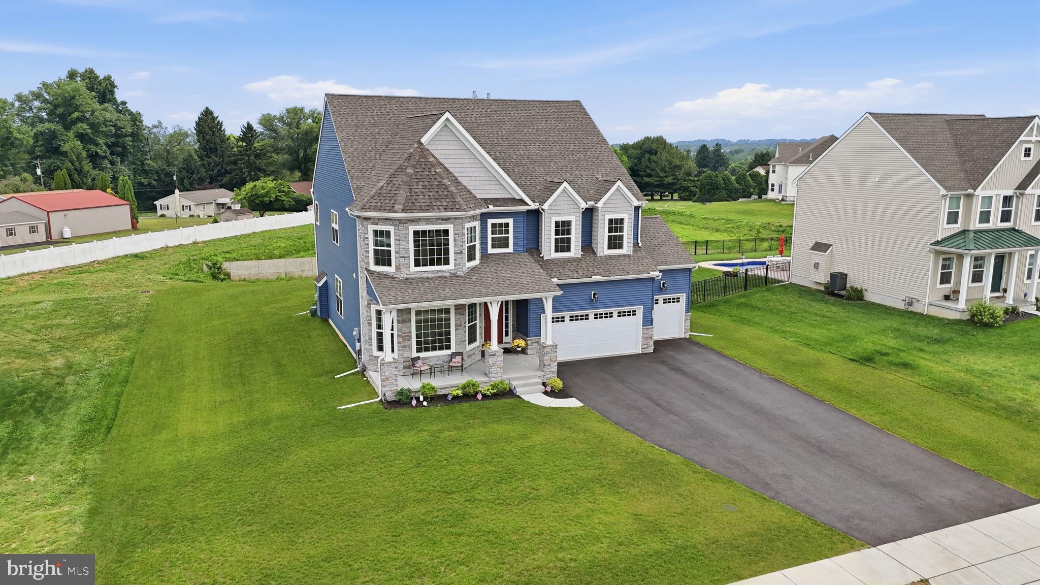 113 Cameron Lane Lititz, PA 17543 - Photo 64 of 79 Aerial Front Elevation/Surrounding Area