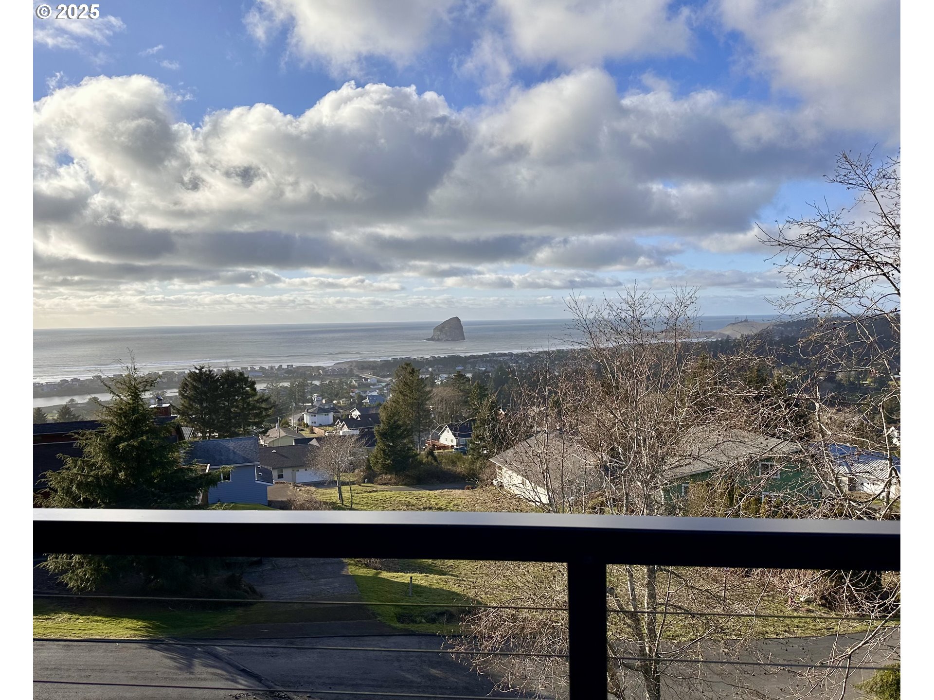 35445 Topping Road Pacific City, OR 97135 - Photo 17 of 37 a view of a city from a balcony