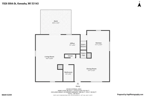 $384,900 | 1926 88th Street, Kenosha, WI 53143