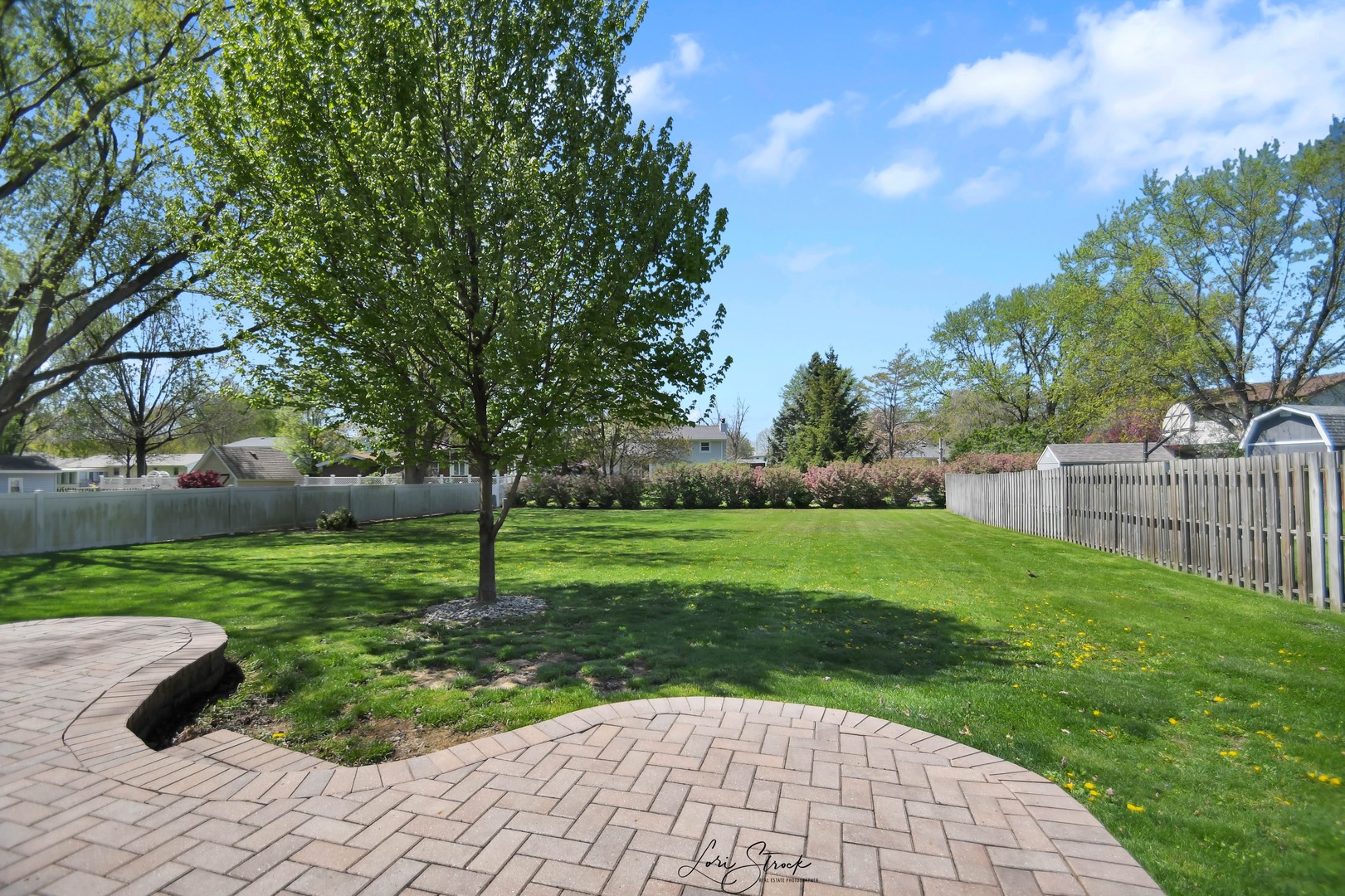 869 Heather Drive Bourbonnais, IL 60914 - Photo 5 of 23 a backyard of a house with lots of green space