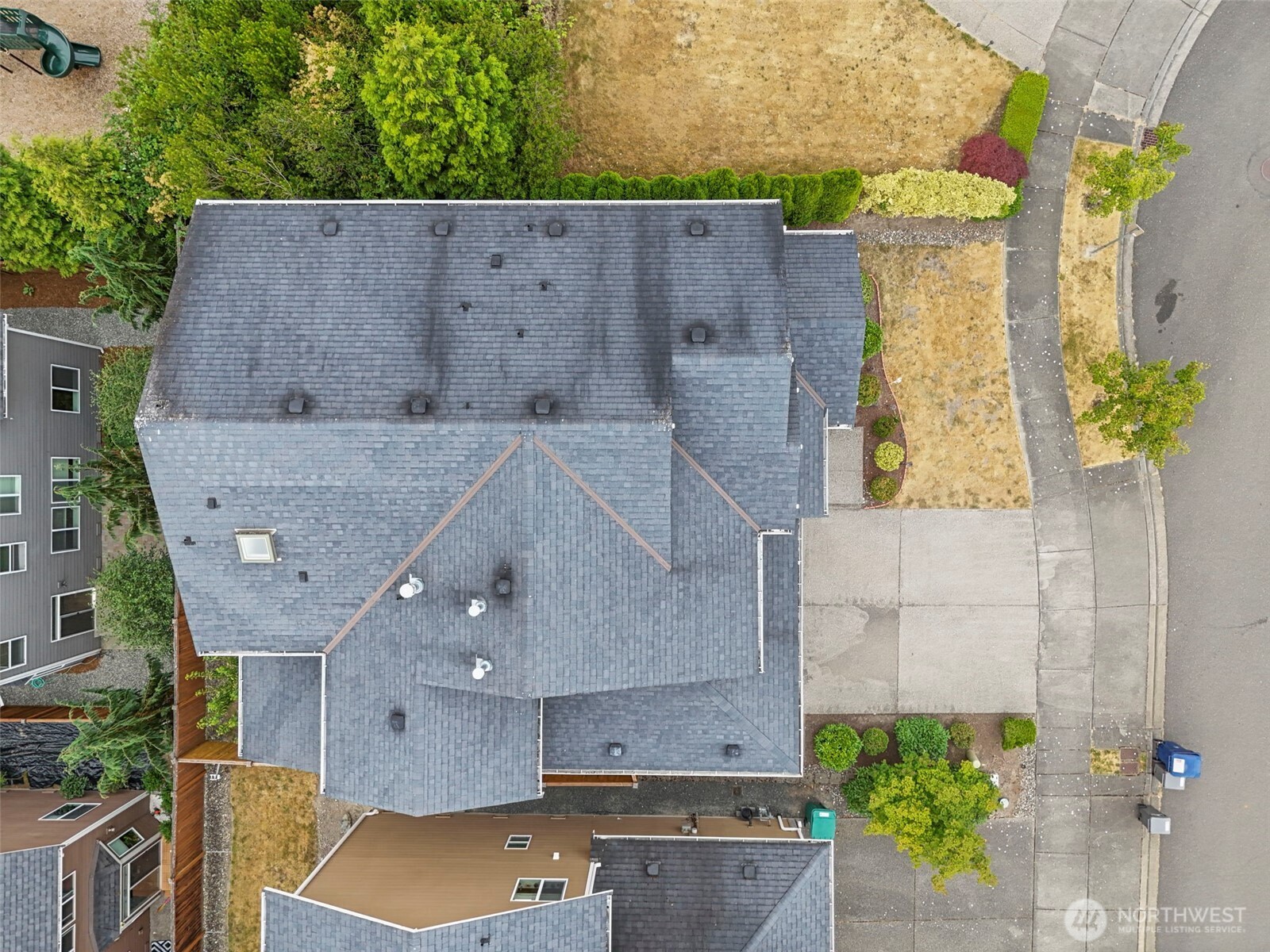 22820 41st Drive Southeast Bothell, WA 98021 - Photo 37 of 38 an aerial view of a house with a backyard