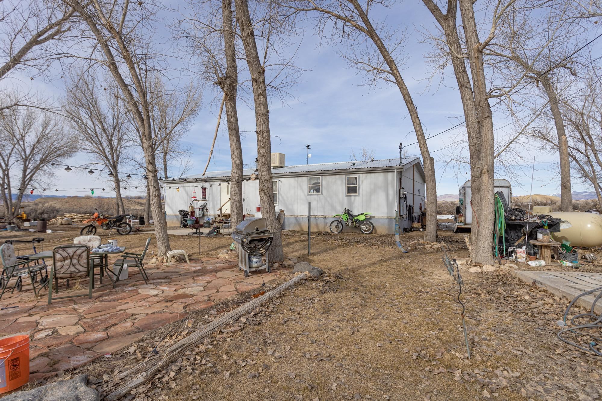 1546 10 Road Mack, CO 81525 - Photo 2 of 34 a view of a backyard with a large tree