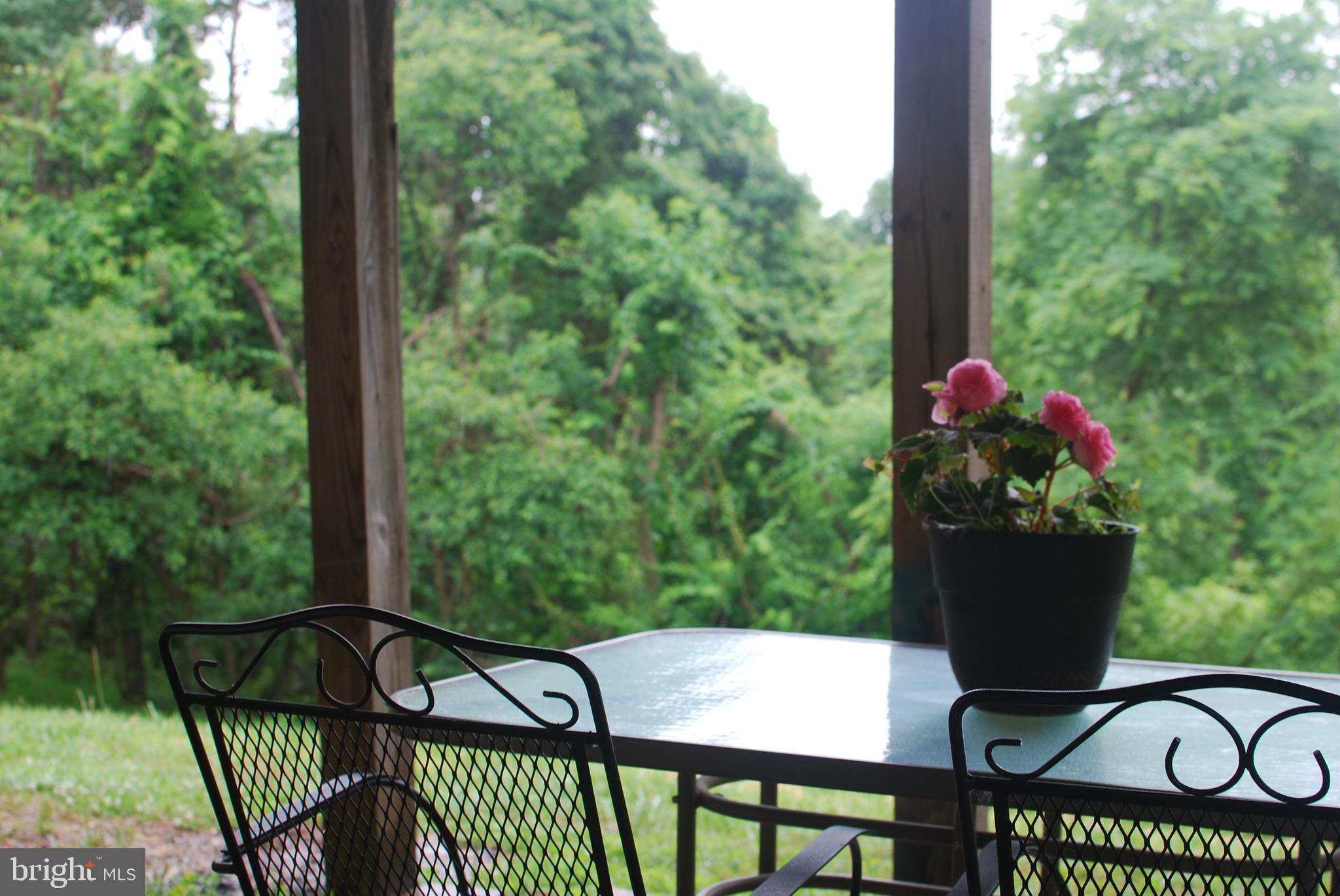 140 Arrowood Road Linden, VA 22642 - Photo 33 of 49 a view of a chairs and table in the patio