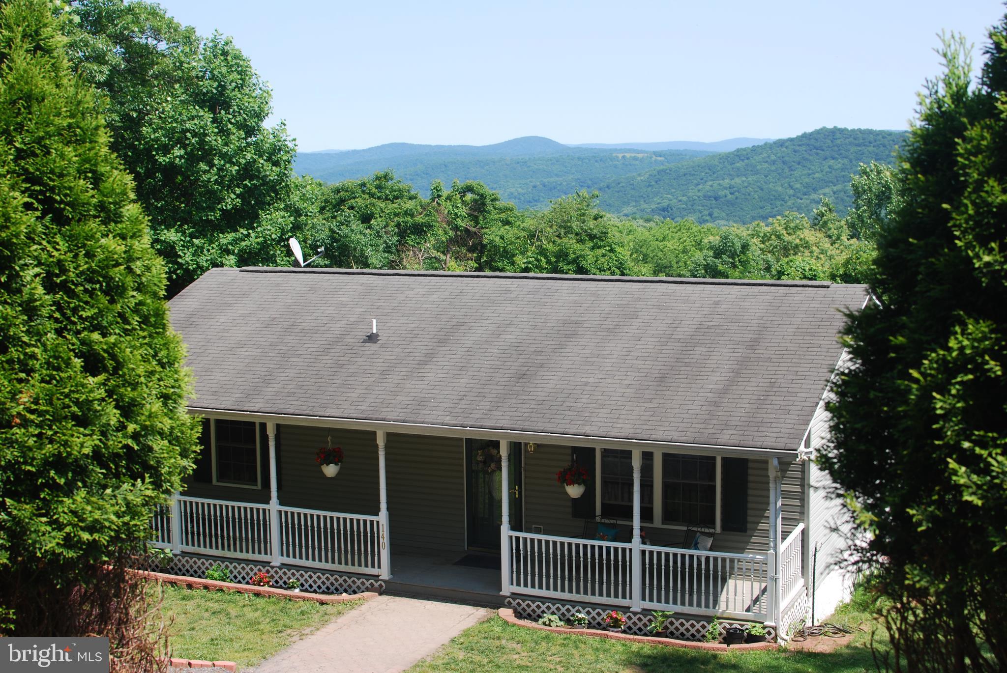 140 Arrowood Road Linden, VA 22642 - Photo 43 of 49 a view of house with mountain view