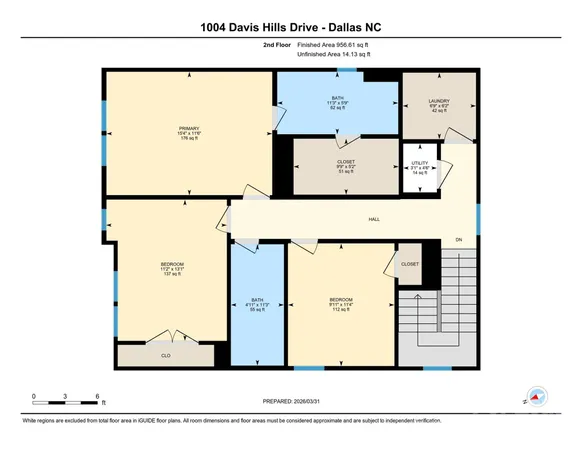 $2,250 | 1004 Davis Hls Drive, Dallas, NC 28034