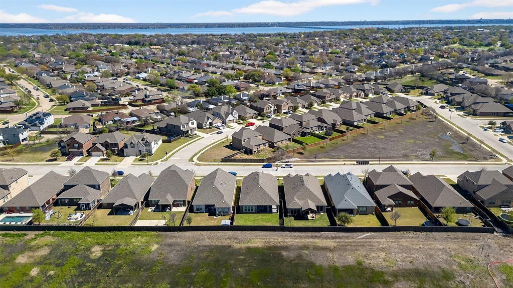 6829 Danridge Road Rowlett, TX 75089 - Photo 23 of 28 an aerial view of residential houses with outdoor space