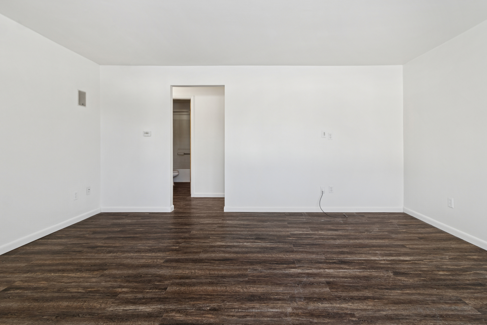 2420 Pecan Street Joliet, IL 60435 - Photo 17 of 20 a view of an empty room with wooden floor and closet