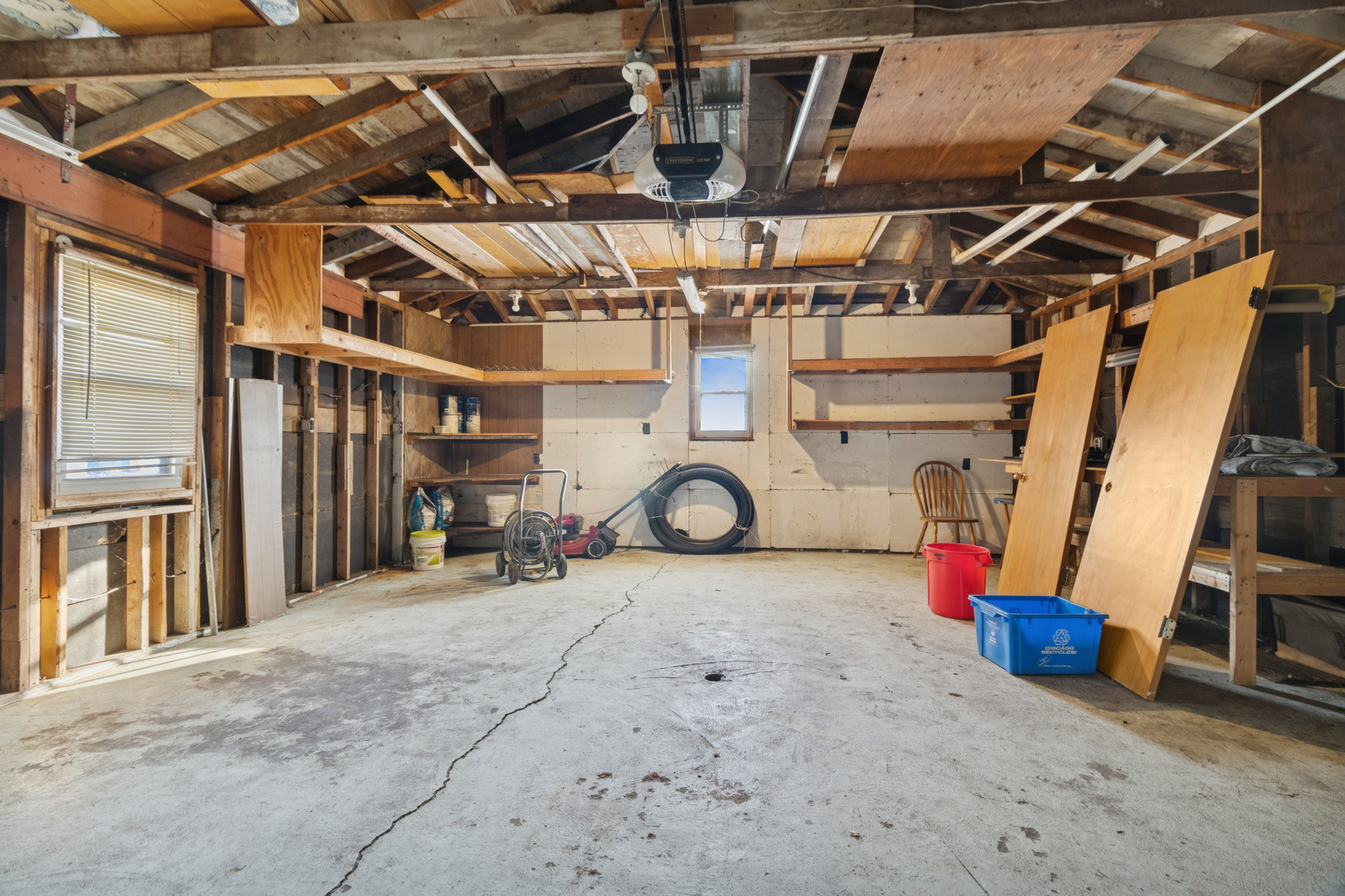 2420 Pecan Street Joliet, IL 60435 - Photo 19 of 20 a view of a garage with refrigerator