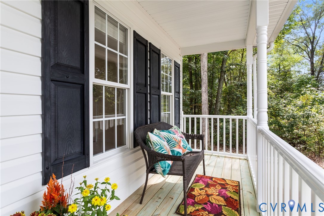 5211 Alberta Road Chesterfield, VA 23832 - Photo 8 of 43 a balcony with furniture and garden view