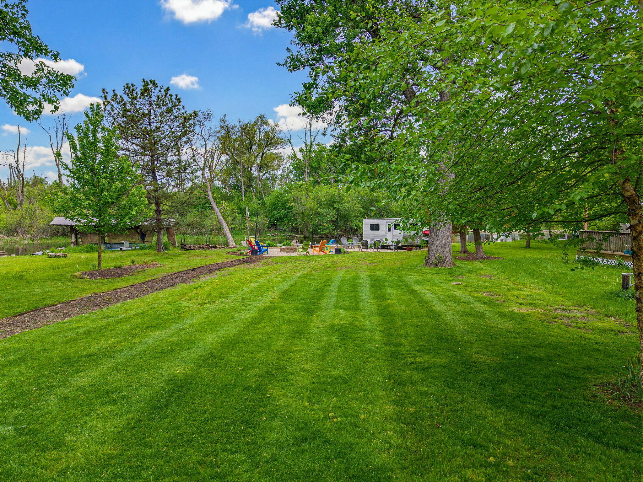 34215 Venice Park Road Delafield, WI 53018 - Photo 46 of 47 Back Lawn