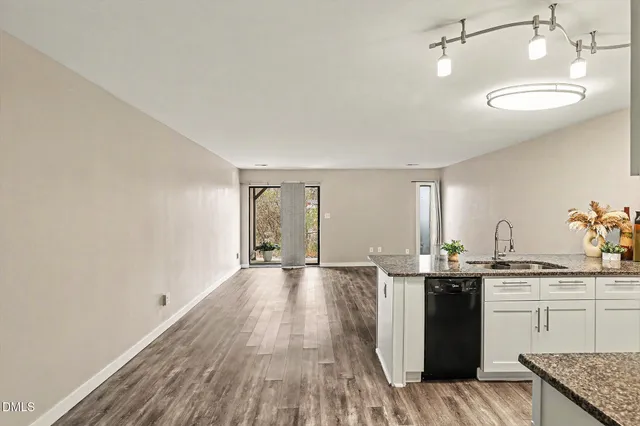 a view of backyard and bathroom