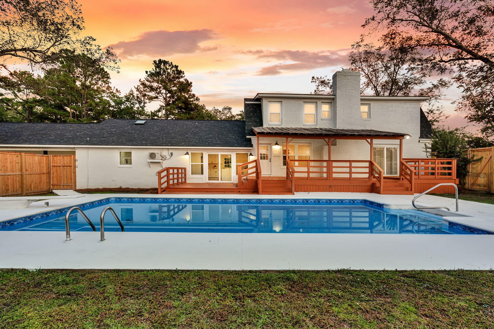 805 Horne Street St. George, SC 29477 - Photo 1 of 49 CREM - 805 Horne St Aerial Twilight-3