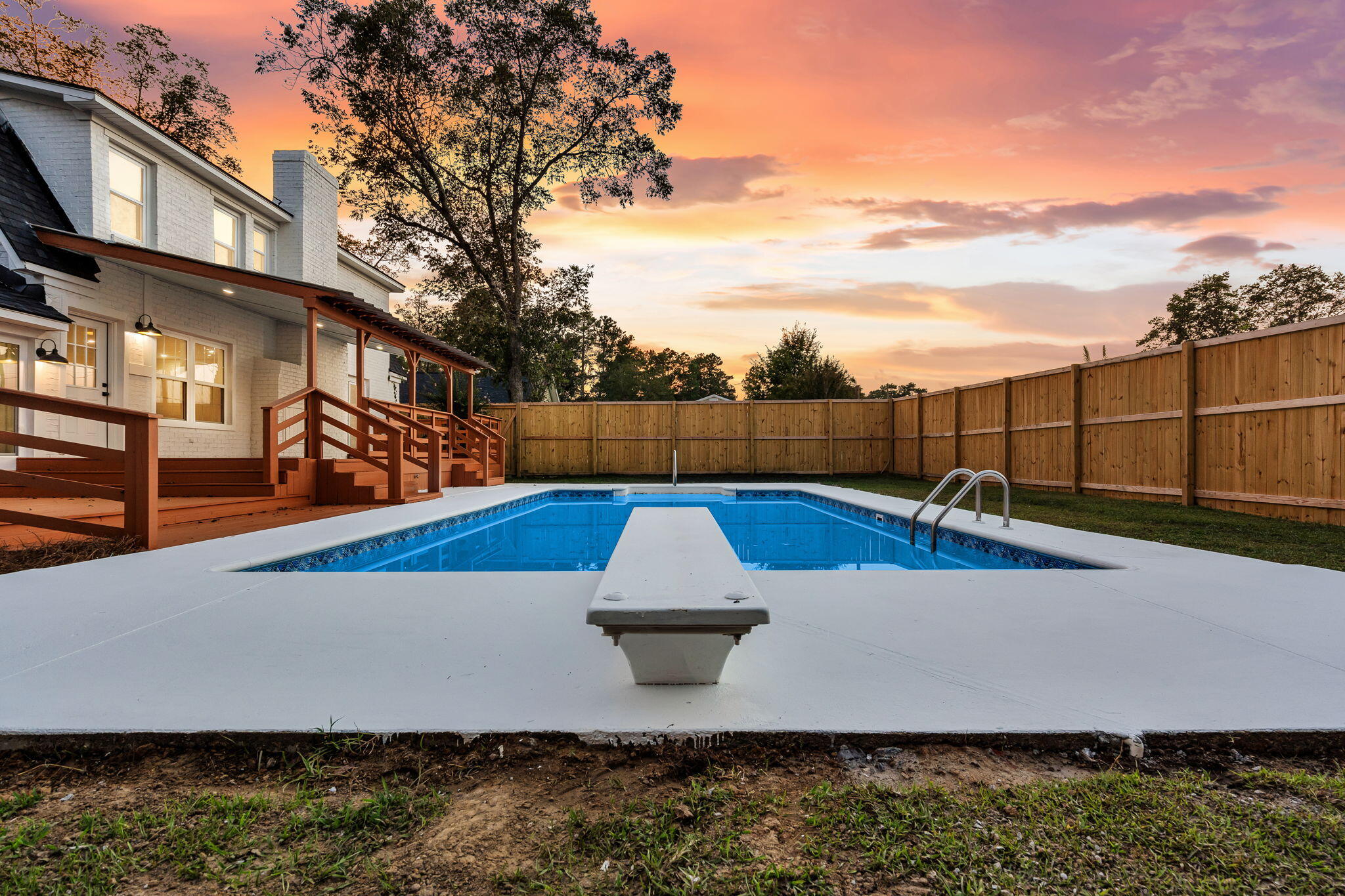 805 Horne Street St. George, SC 29477 - Photo 3 of 49 CREM - 805 Horne St Aerial Twilight-1