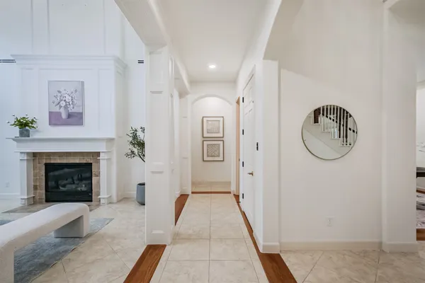 a living room with furniture or couch and a flat screen tv