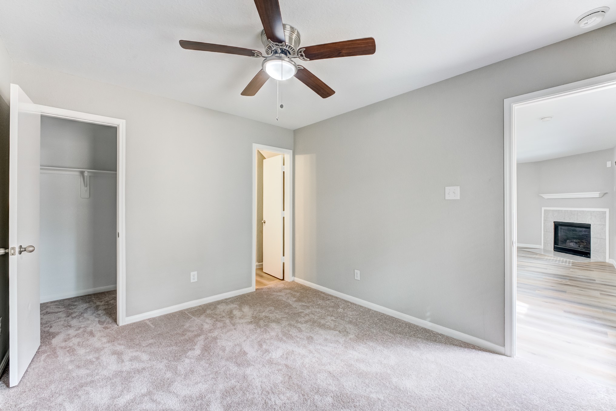 8038 Narrow Brook Way Houston, TX 77016 - Photo 26 of 50 wooden floor in an empty room