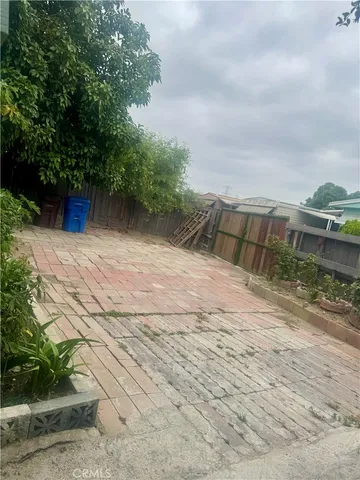 a outdoor view with patio