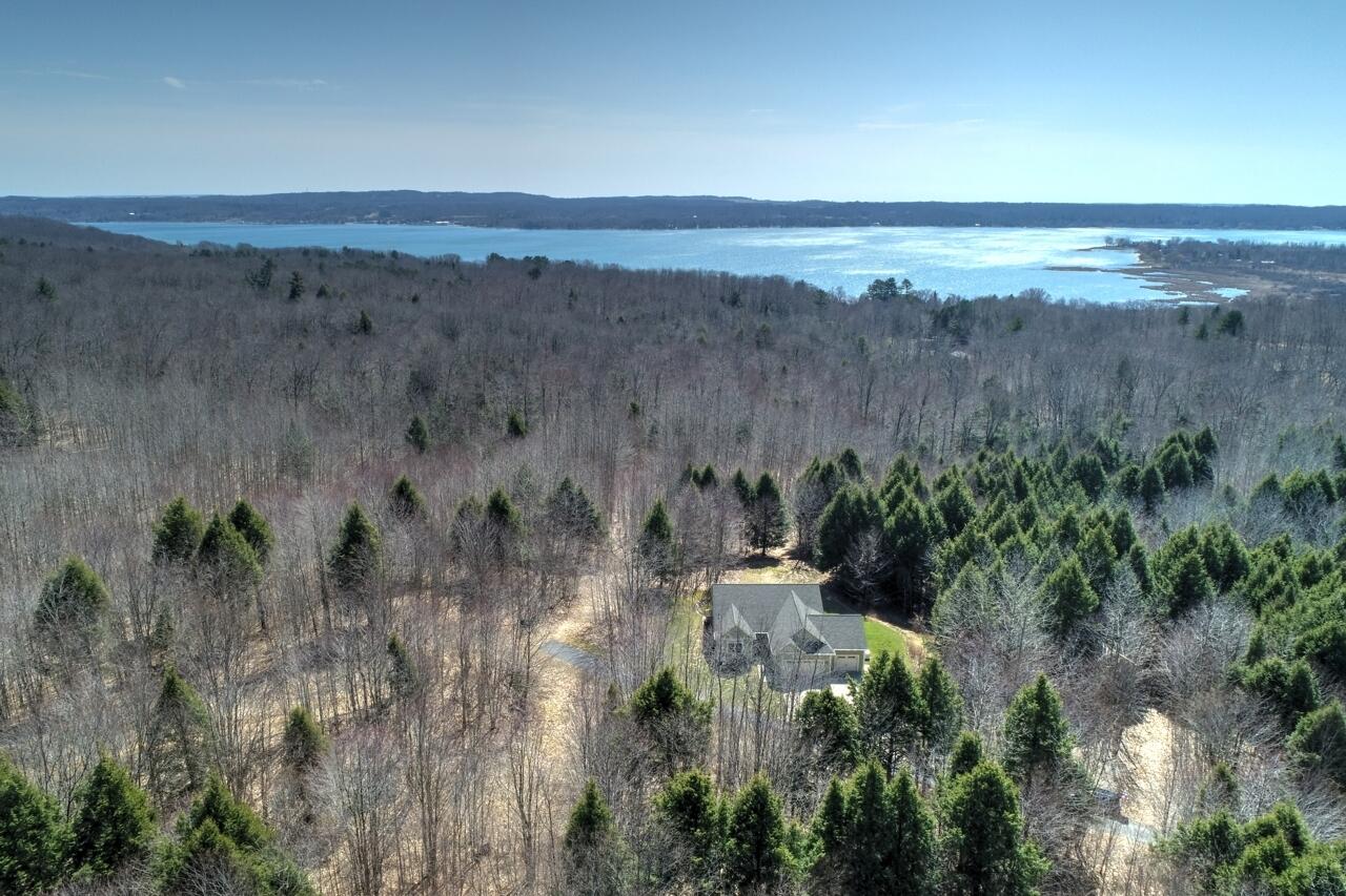 9583 Moon Ridge Road Onekama, MI 49675 - Photo 72 of 73 4-Aerial-View-4