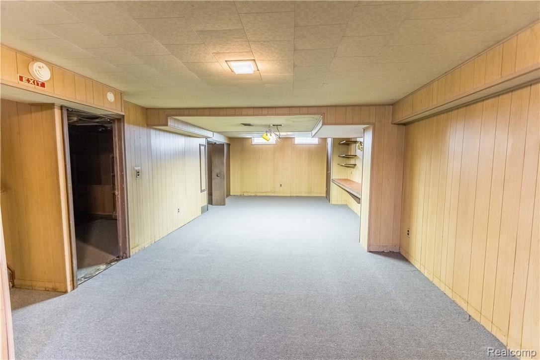 464 Henry Ruff Road Garden City, MI 48135 - Photo 19 of 26 Basement Rec Area