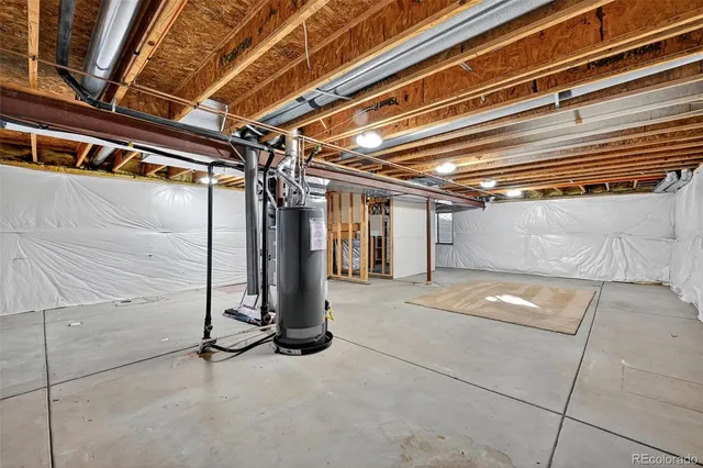 a view of under construction room and staircase