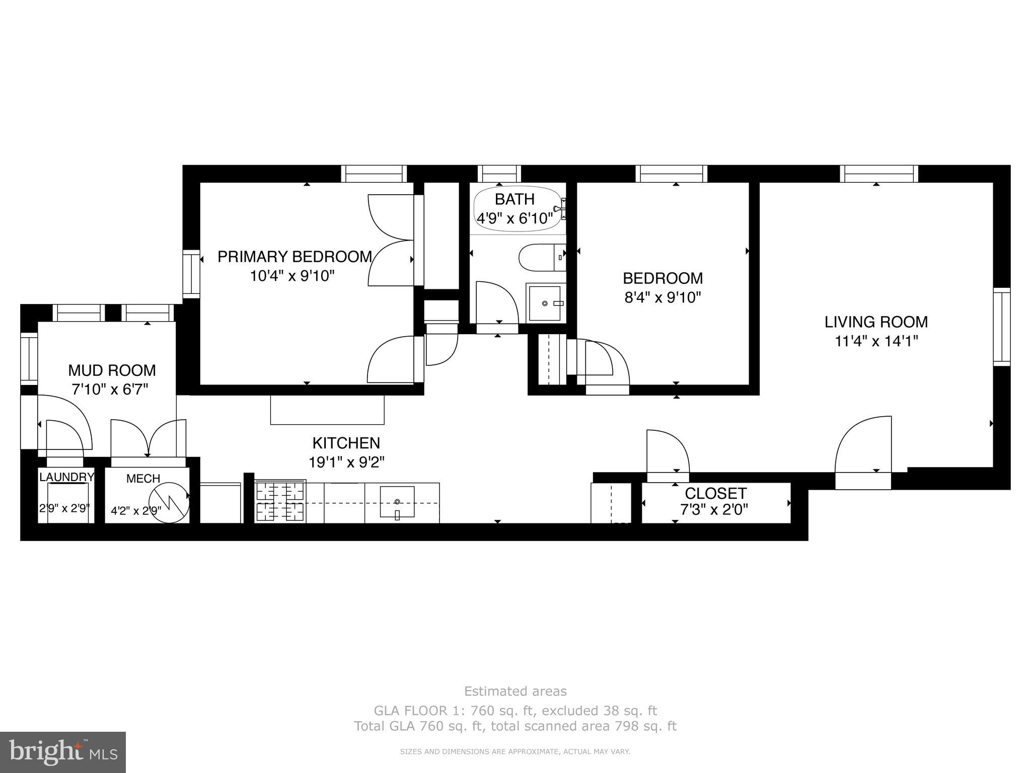 2215 40th Street Northwest, Unit 1 Washington, DC 20007 - Photo 21 of 21 a picture of a floor plan
