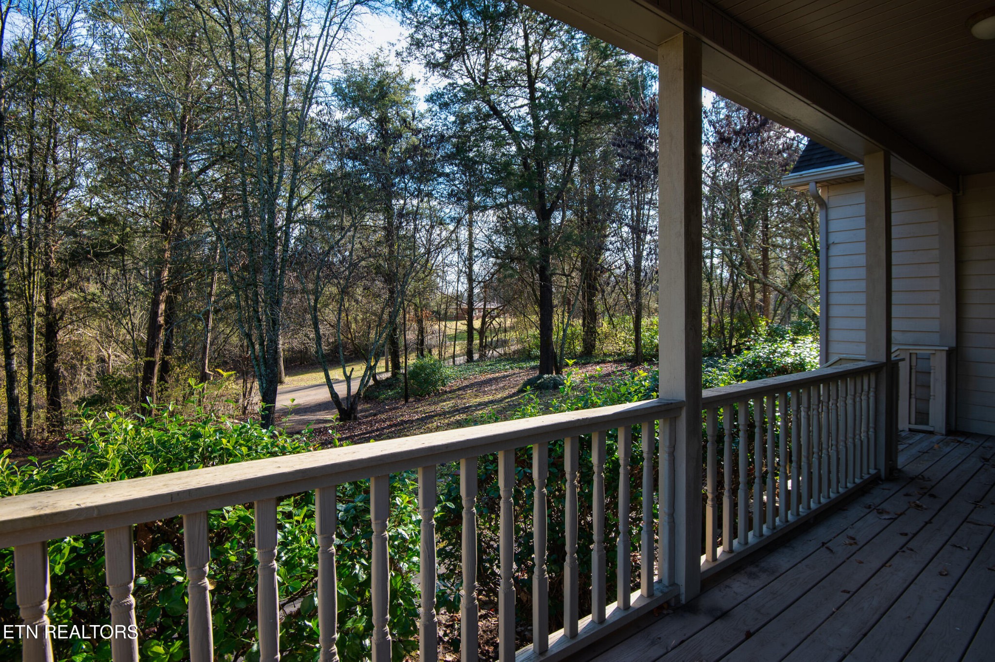 6215 Cardwell Road Corryton, TN 37721 - Photo 5 of 22 a view of a wooden roof deck