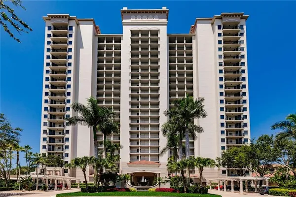 front view of a tall building