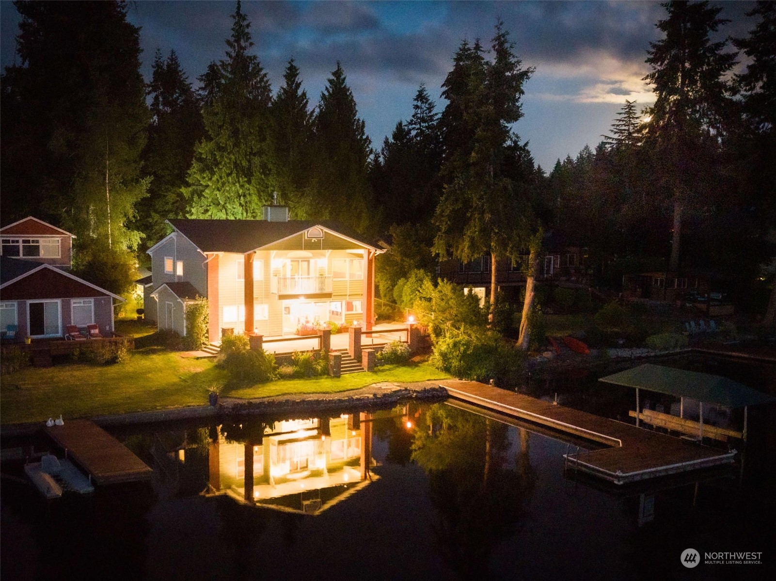 2513 Mayes Road Southeast Olympia, WA 98503 - Photo 27 of 30 a view of a swimming pool with an outdoor space and seating area