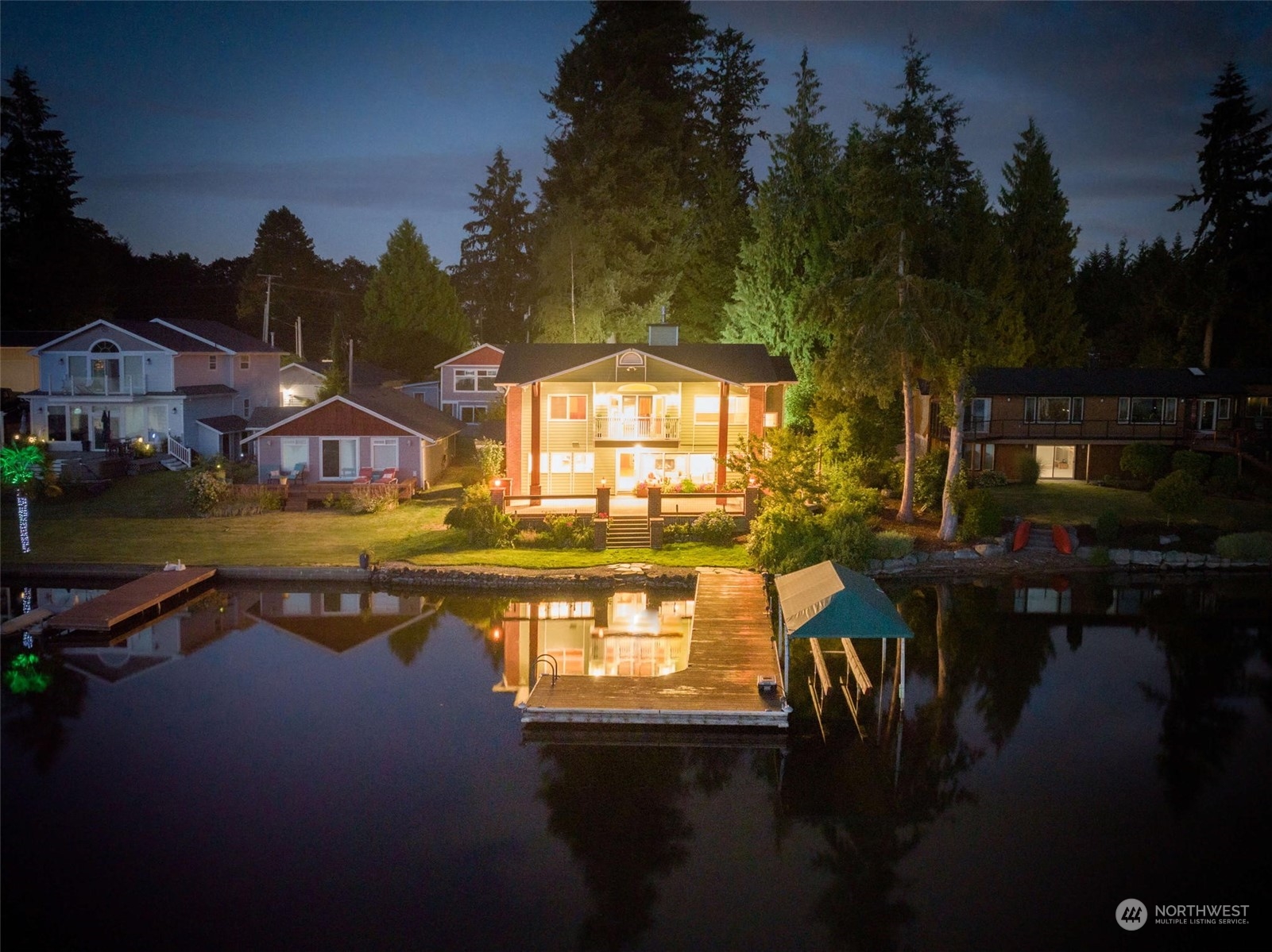 2513 Mayes Road Southeast Olympia, WA 98503 - Photo 3 of 30 an aerial view of residential houses with outdoor space and swimming pool