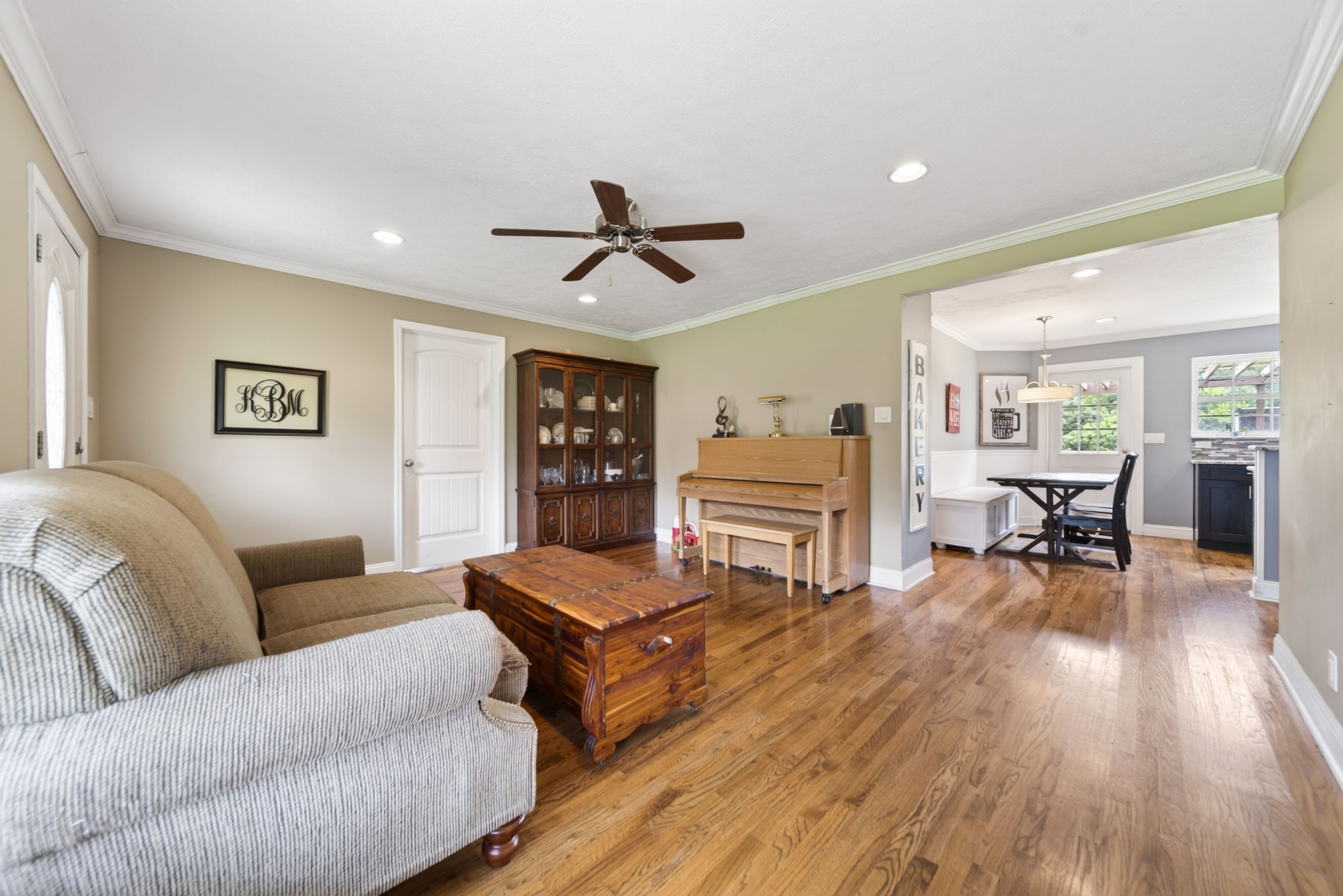 8023 Bethlehem Road Springfield, TN 37172 - Photo 27 of 55 a living room with furniture and a wooden floor