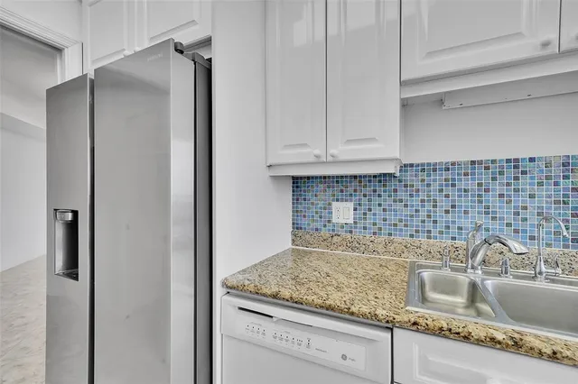 a front view of a building