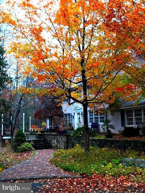7244 Mink Hollow Road Highland, MD 20777 - Photo 102 of 120 Brick Herringbone Walkway Fall Setting