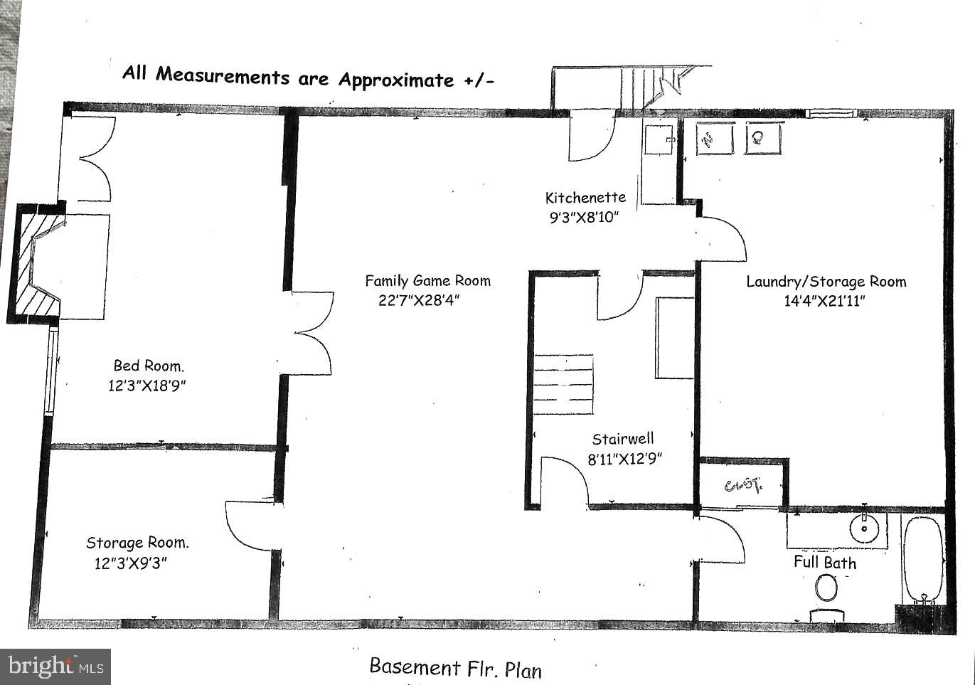 7244 Mink Hollow Road Highland, MD 20777 - Photo 115 of 116 House Lower Level
Floor Plan