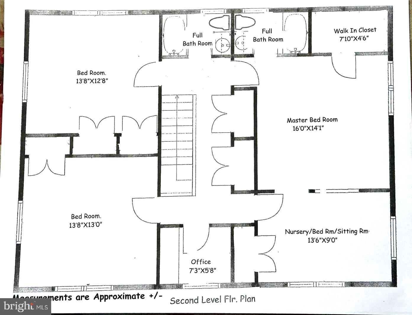 7244 Mink Hollow Road Highland, MD 20777 - Photo 118 of 120 House Floor Plan
Upper Level