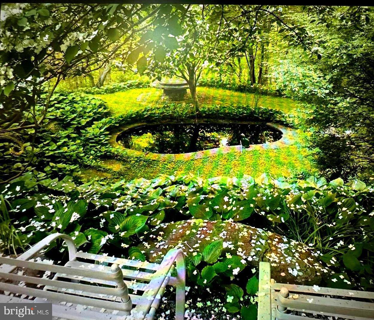 7244 Mink Hollow Road Highland, MD 20777 - Photo 70 of 120 Sitting Area Overlooking The Garden