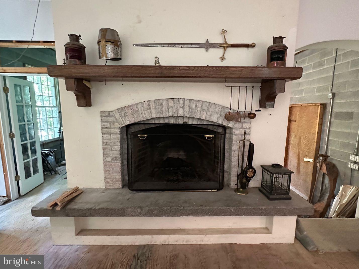 7244 Mink Hollow Road Highland, MD 20777 - Photo 85 of 120 Wood burning Fireplace in Gallery Main Level