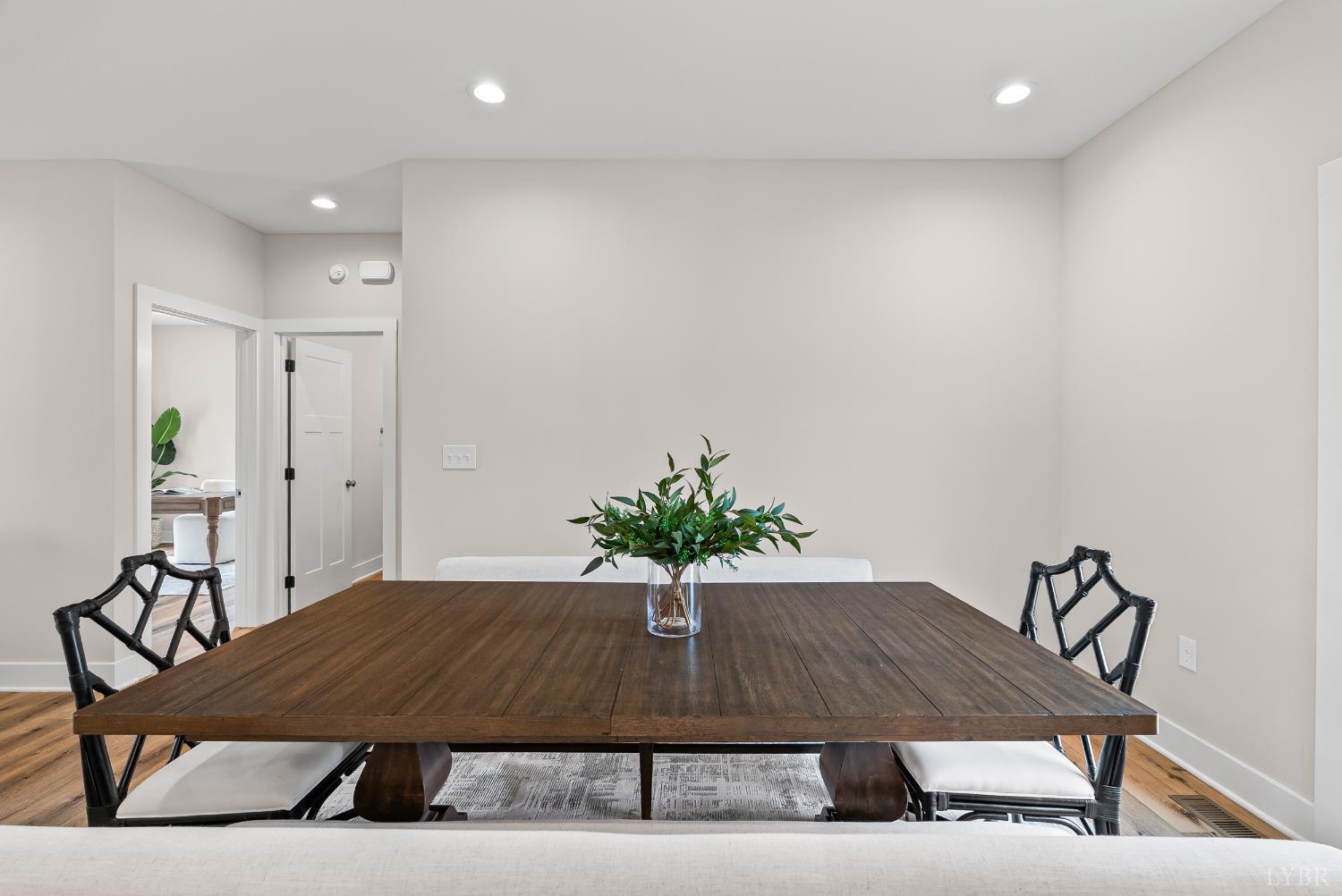 2441 River Road Madison Heights, VA 24572 - Photo 12 of 45 a view of a dining room with furniture and wooden floor