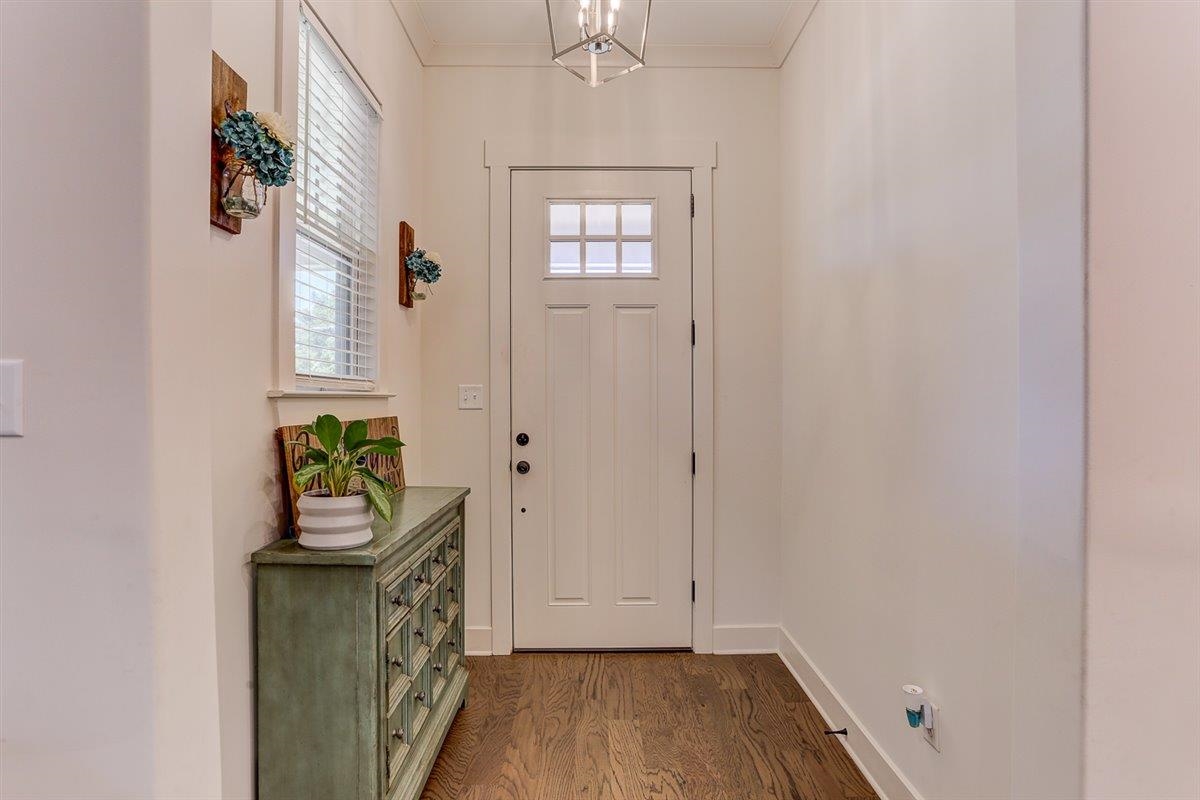 5566 Gerber Road Arlington, TN 38002 - Photo 7 of 33 a view of an entryway with wooden floor