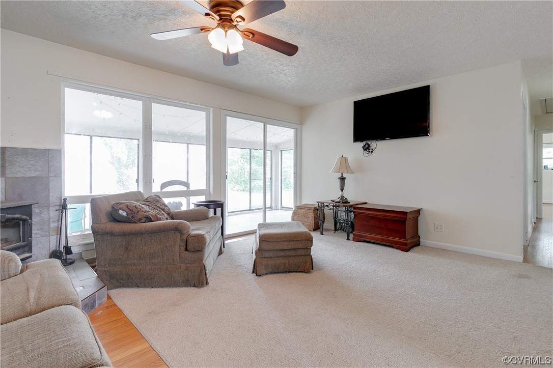 900 Jordan Point Road Hopewell, VA 23860 - Photo 15 of 41 a living room with furniture and a flat screen tv