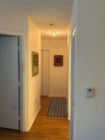 a view of livingroom with hardwood floor