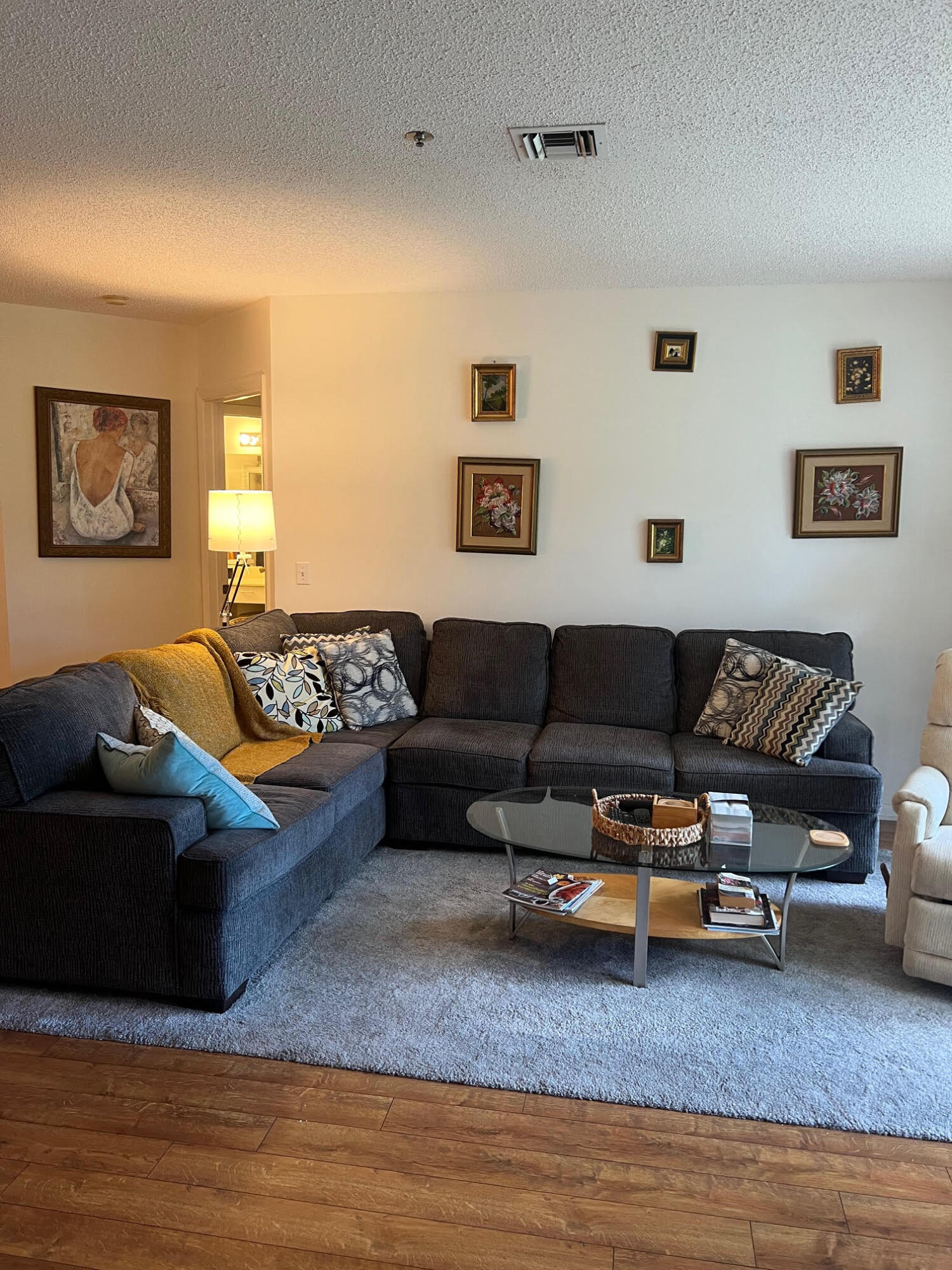 5265 Brisata Circle, Unit E Boynton Beach, FL 33437 - Photo 3 of 30 a living room with furniture and a couch