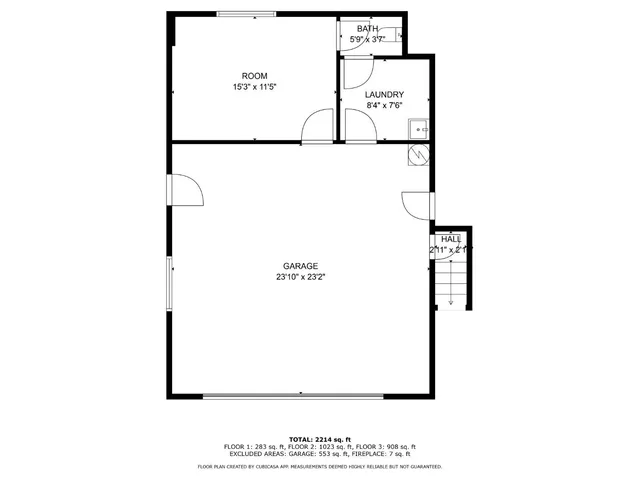 a picture of a wall with a white wall