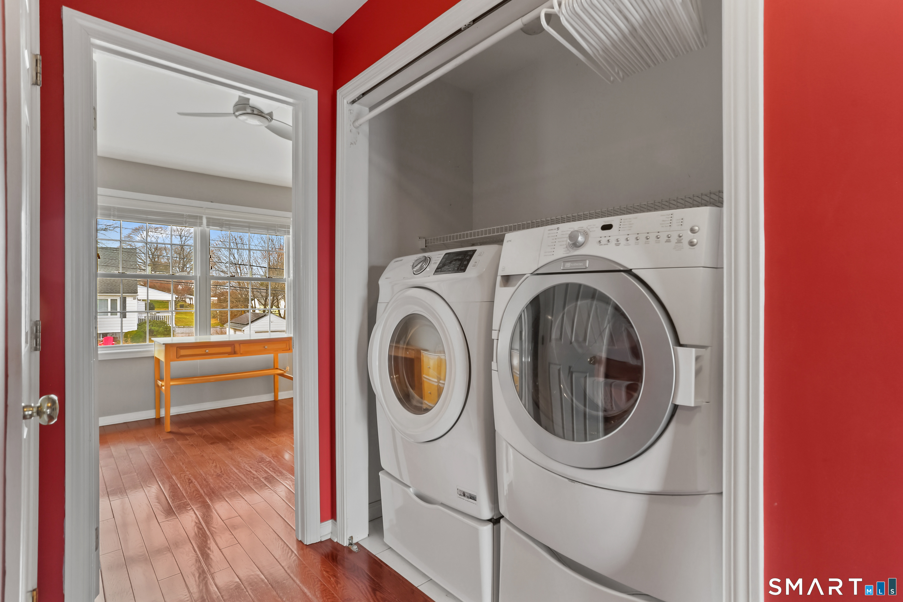 39 Coram Road, Unit 1 Shelton, CT 06484 - Photo 15 of 28 a utility room with dryer and washer